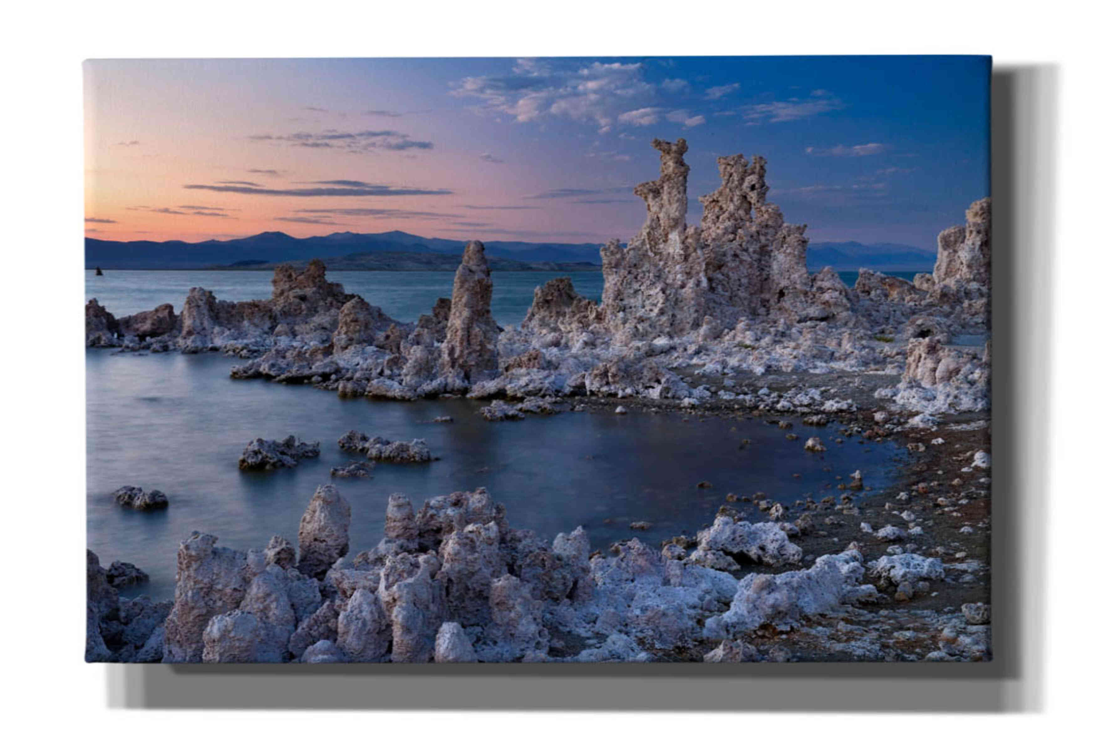 'Mono Lake South Tufa Dusk' by Mike Jones, Giclee Canvas Wall Art