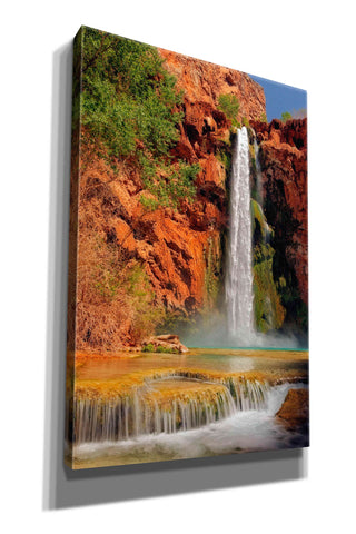 Image of 'Mooney Falls' by Mike Jones, Giclee Canvas Wall Art