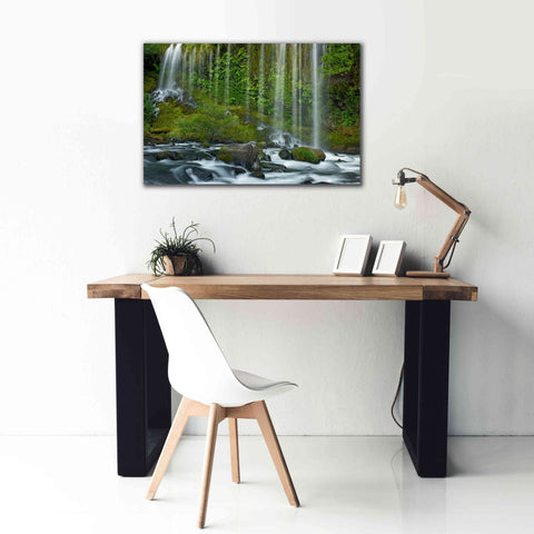Image of 'Mossbrae Falls' by Mike Jones, Giclee Canvas Wall Art,40 x 26