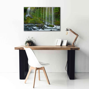 'Mossbrae Falls' by Mike Jones, Giclee Canvas Wall Art,40 x 26