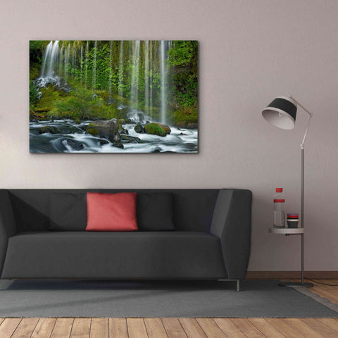 Image of 'Mossbrae Falls' by Mike Jones, Giclee Canvas Wall Art,60 x 40