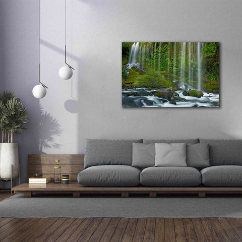 Image of 'Mossbrae Falls' by Mike Jones, Giclee Canvas Wall Art,60 x 40
