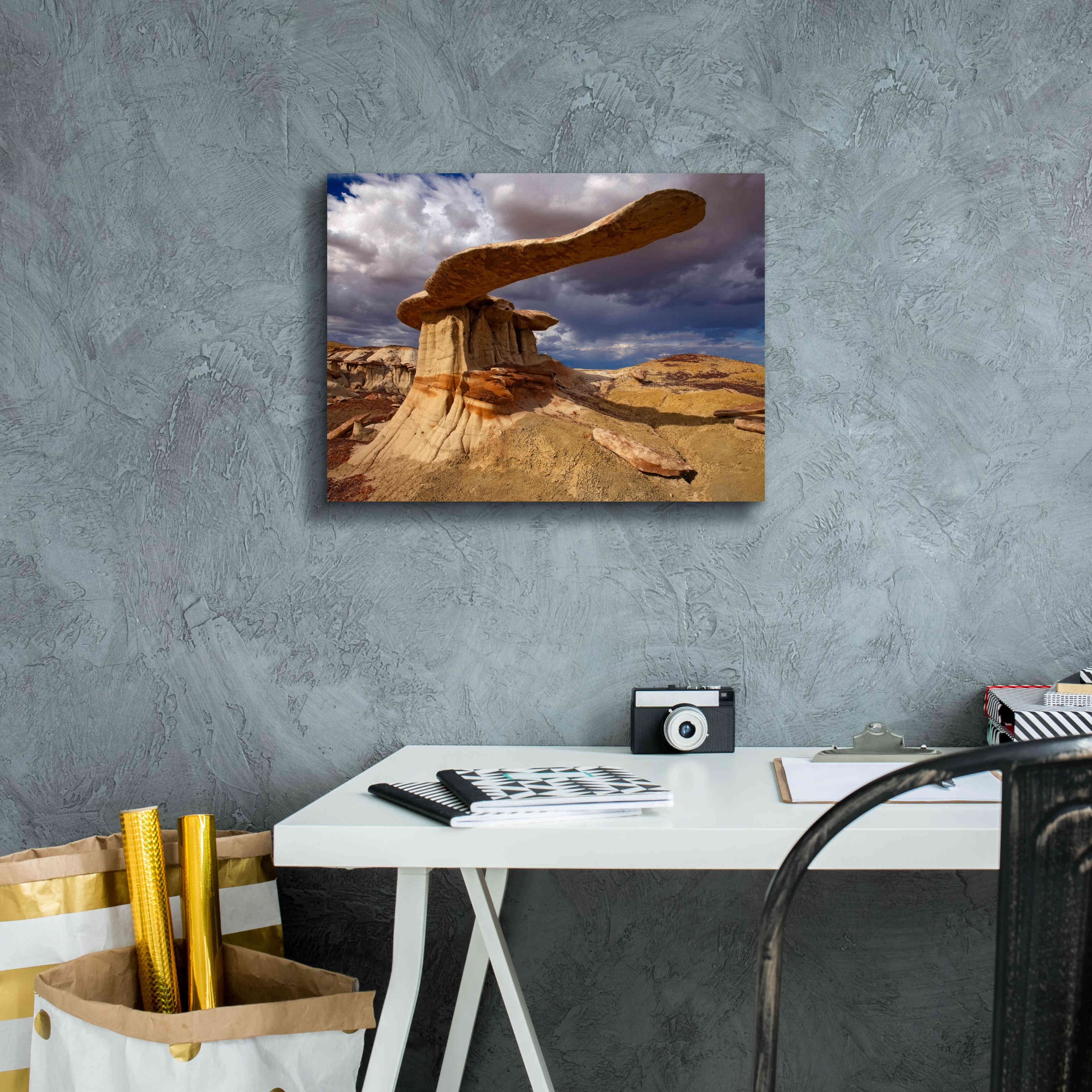 'NM Ahshislepah King Of Wings' by Mike Jones, Giclee Canvas Wall Art,16 x 12