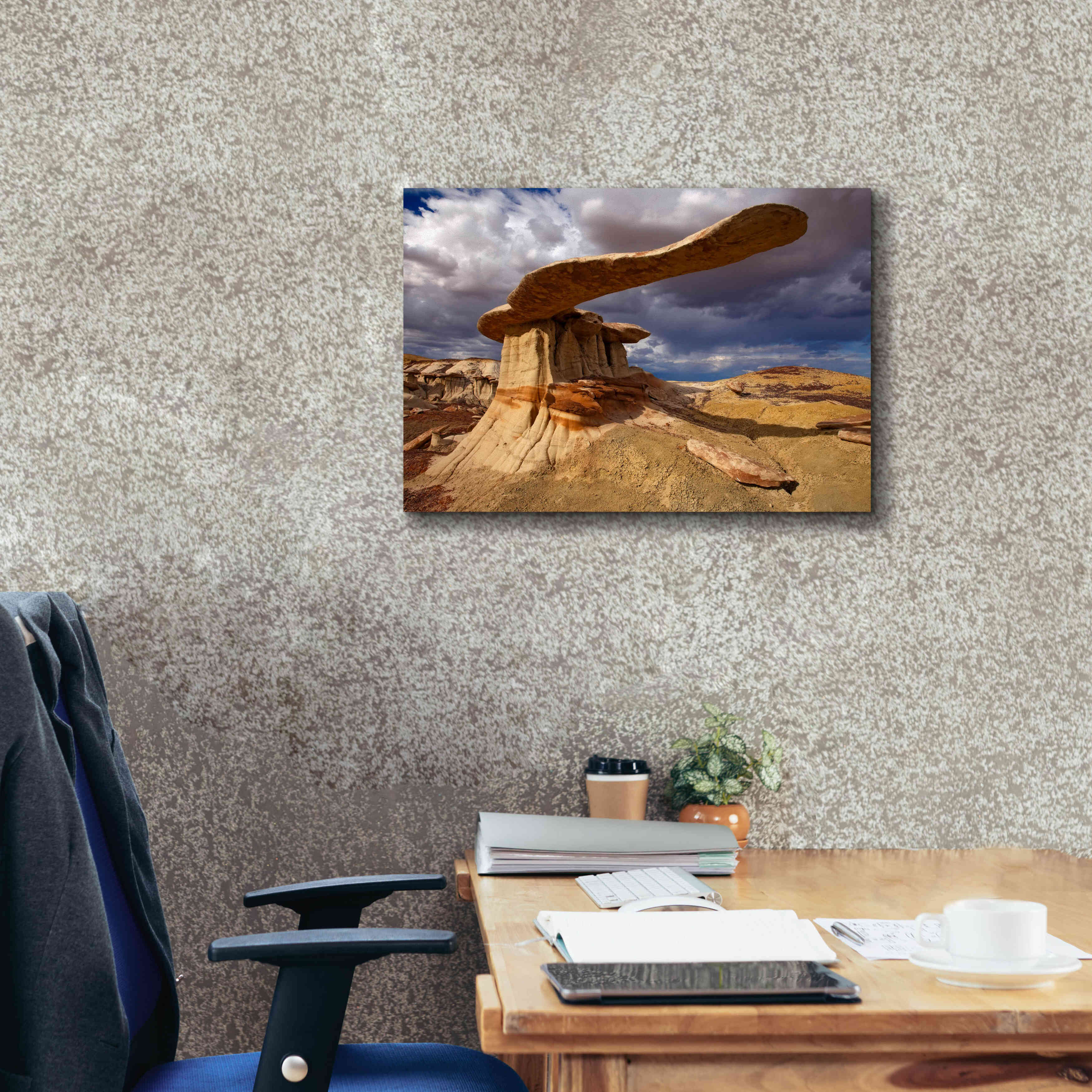 'NM Ahshislepah King Of Wings' by Mike Jones, Giclee Canvas Wall Art,26 x 18