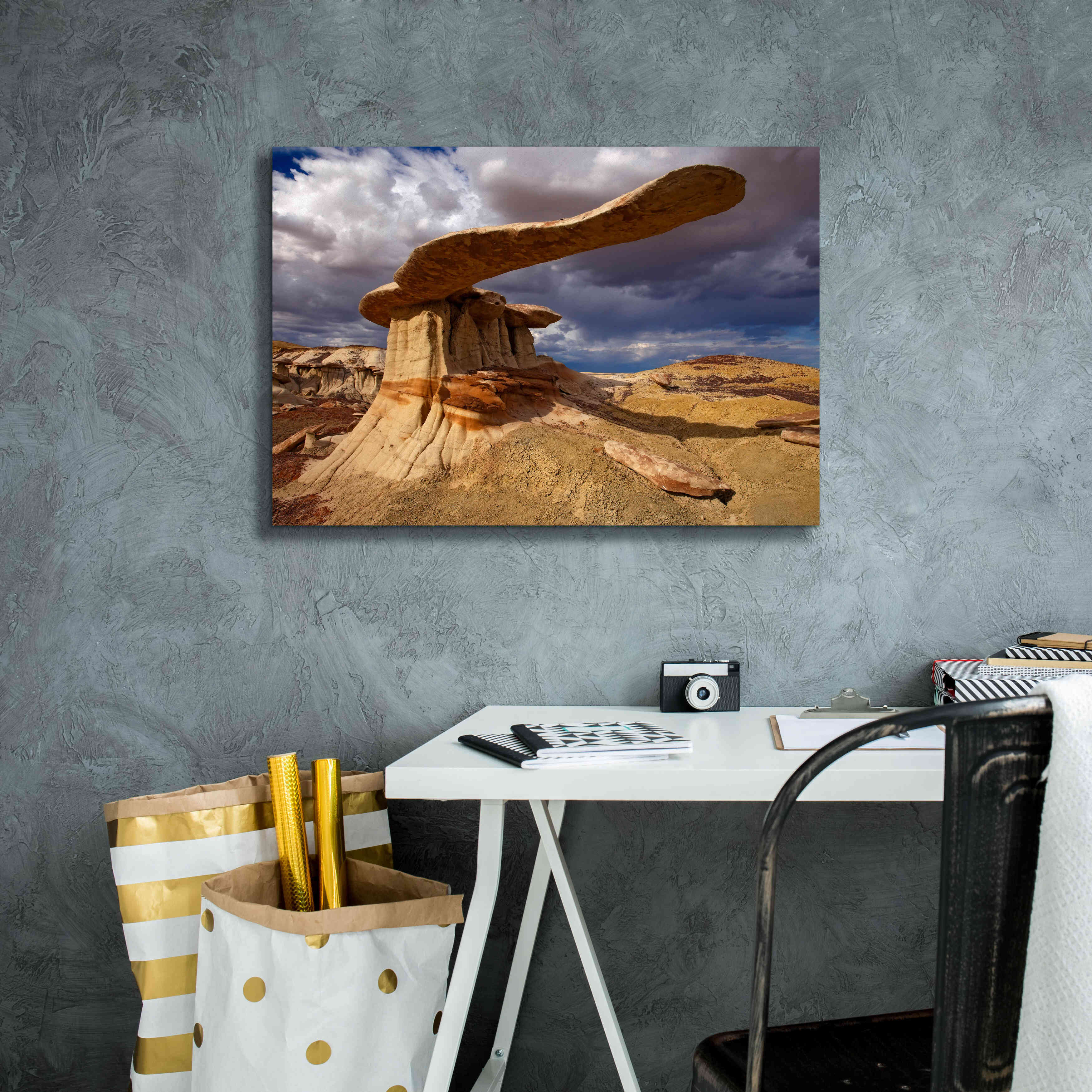 'NM Ahshislepah King Of Wings' by Mike Jones, Giclee Canvas Wall Art,26 x 18