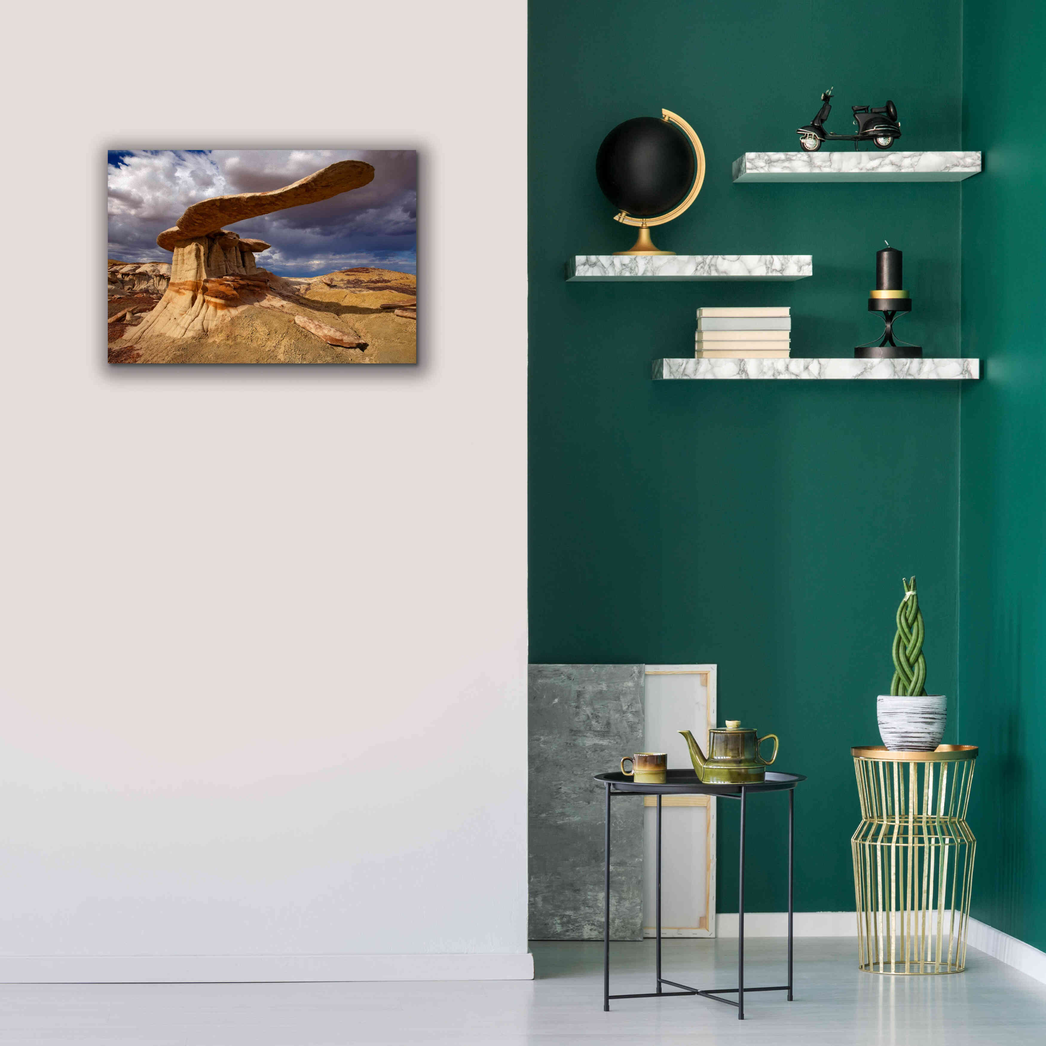 'NM Ahshislepah King Of Wings' by Mike Jones, Giclee Canvas Wall Art,26 x 18