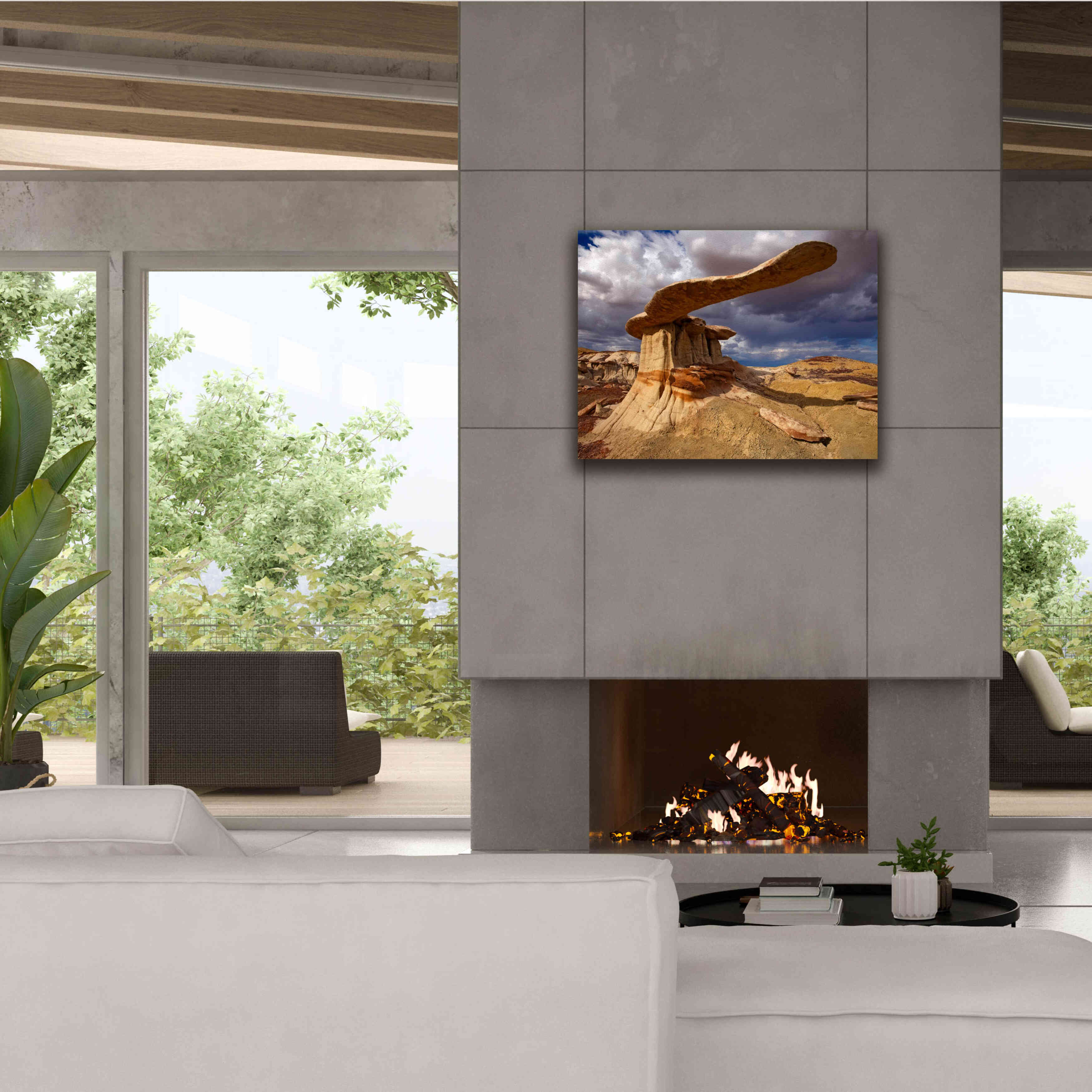 'NM Ahshislepah King Of Wings' by Mike Jones, Giclee Canvas Wall Art,34 x 26