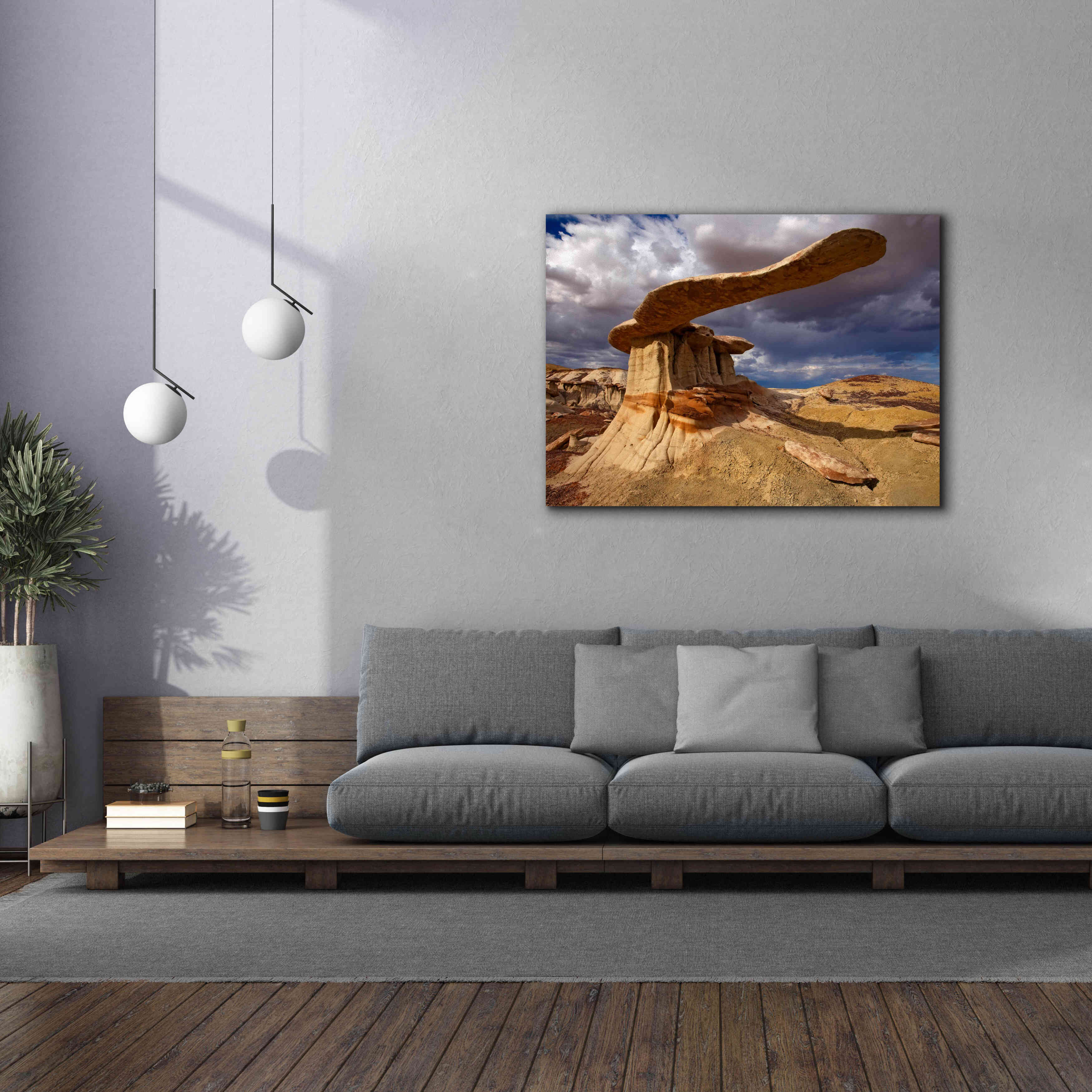 'NM Ahshislepah King Of Wings' by Mike Jones, Giclee Canvas Wall Art,54 x 40