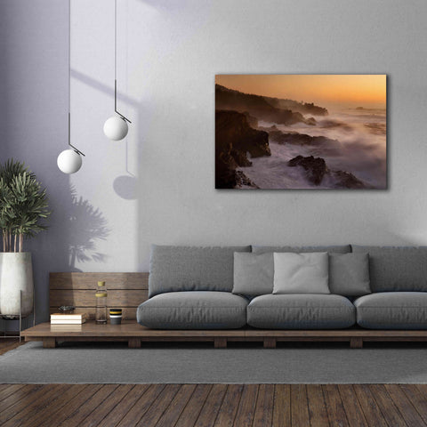 Image of 'Oregon Shore Acres SP Dusk' by Mike Jones, Giclee Canvas Wall Art,60 x 40