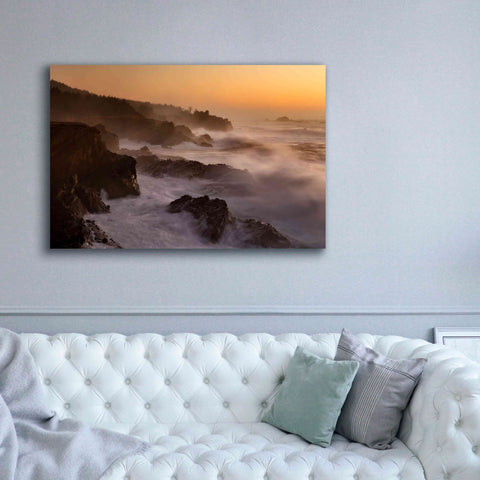 Image of 'Oregon Shore Acres SP Dusk' by Mike Jones, Giclee Canvas Wall Art,60 x 40