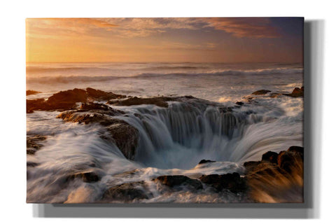 Image of 'Oregon Thor's Well' by Mike Jones, Giclee Canvas Wall Art