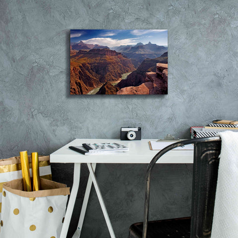 Image of 'Plateau Point' by Mike Jones, Giclee Canvas Wall Art,18 x 12
