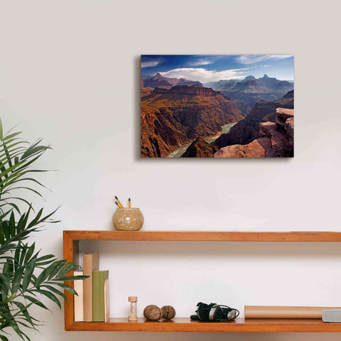 Image of 'Plateau Point' by Mike Jones, Giclee Canvas Wall Art,18 x 12