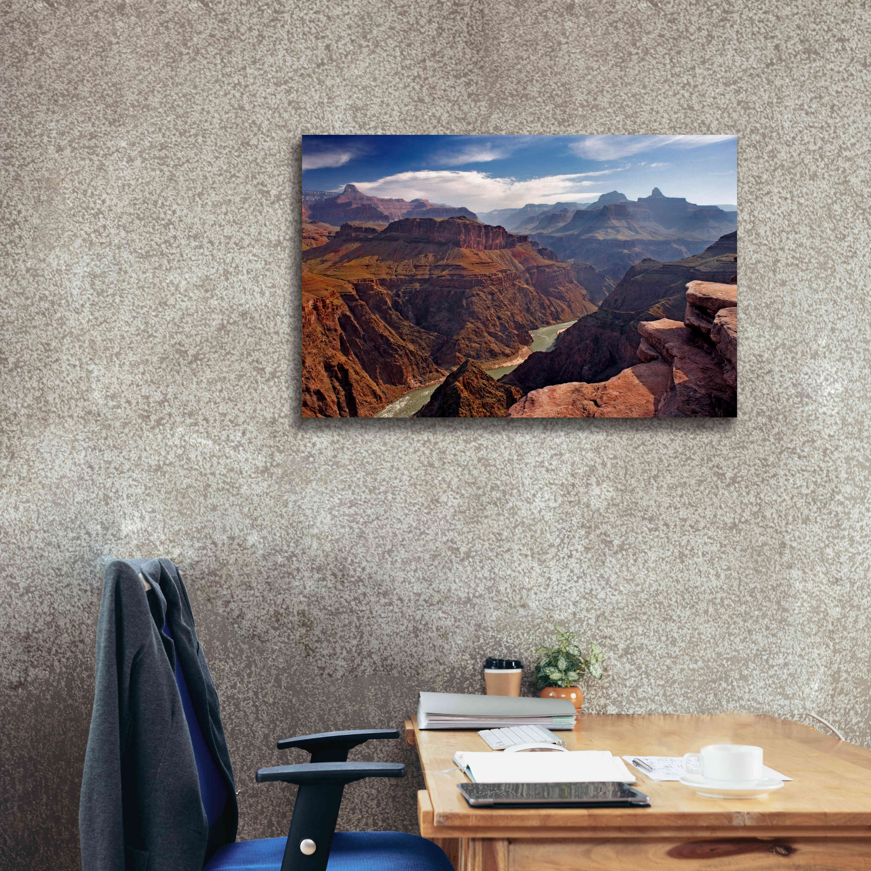 'Plateau Point' by Mike Jones, Giclee Canvas Wall Art,40 x 26