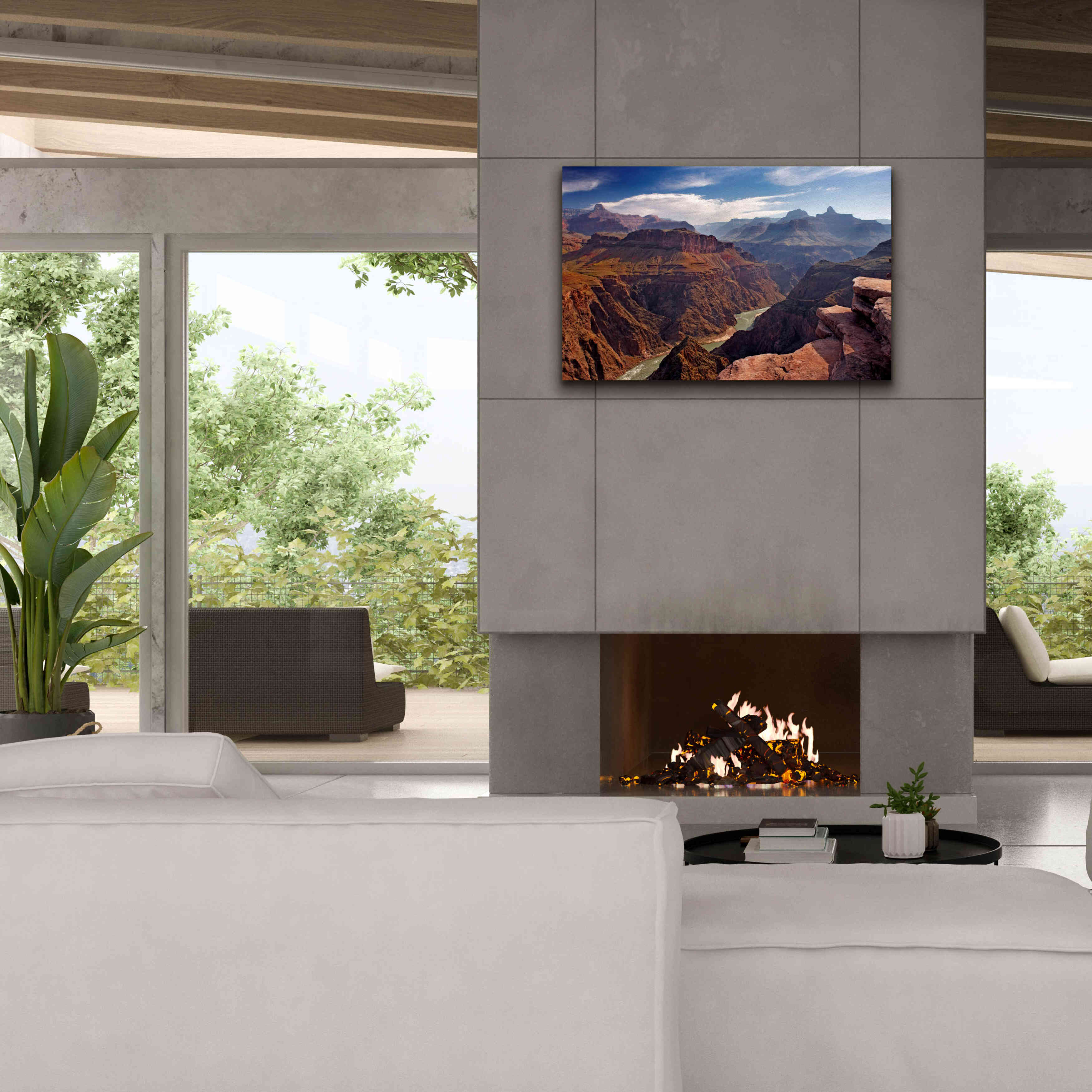 'Plateau Point' by Mike Jones, Giclee Canvas Wall Art,40 x 26