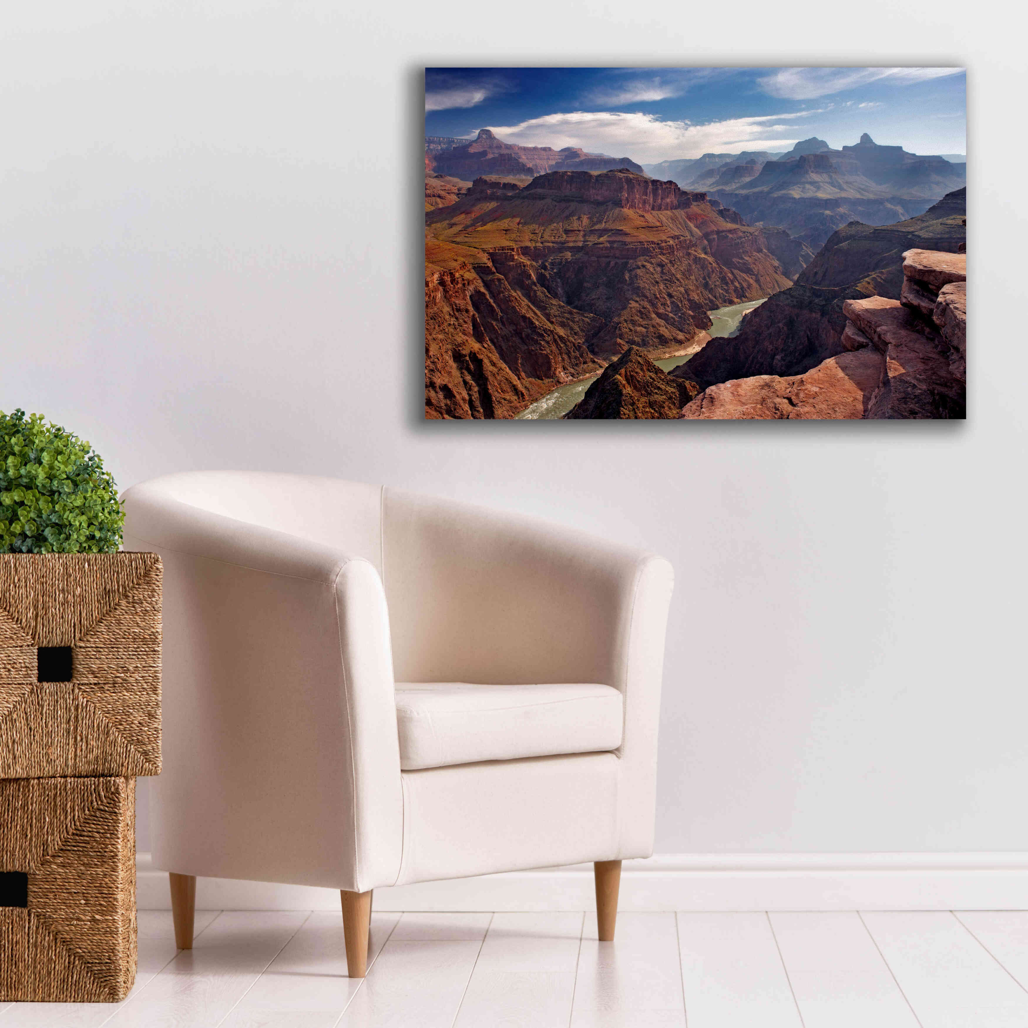 'Plateau Point' by Mike Jones, Giclee Canvas Wall Art,40 x 26