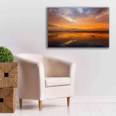 Image of 'Port Aransas Campground Sunrise' by Mike Jones, Giclee Canvas Wall Art,40 x 26
