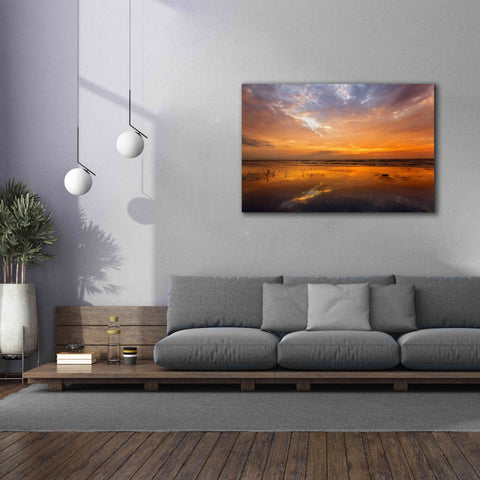 Image of 'Port Aransas Campground Sunrise' by Mike Jones, Giclee Canvas Wall Art,60 x 40