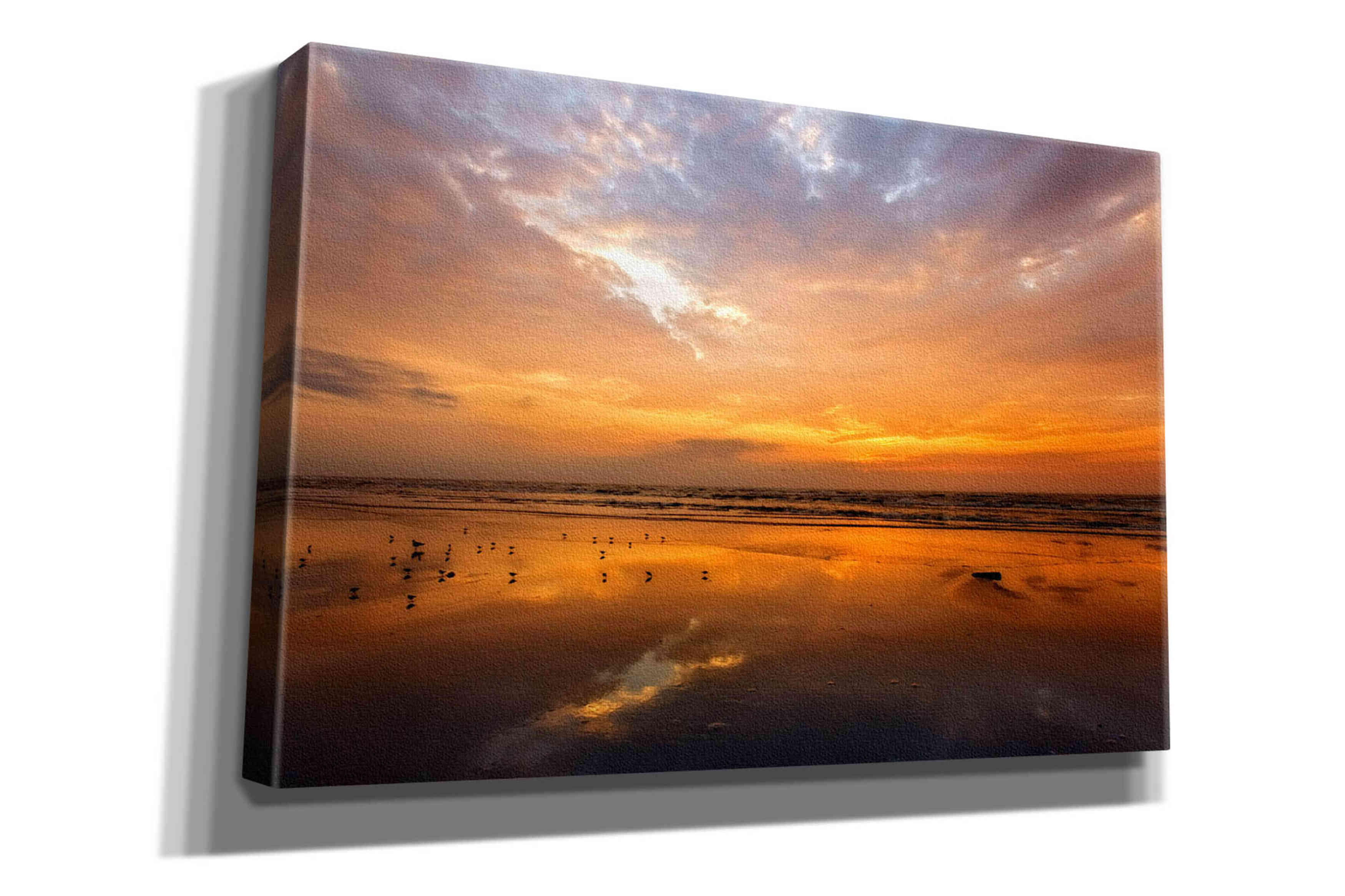 'Port Aransas Campground Sunrise' by Mike Jones, Giclee Canvas Wall Art