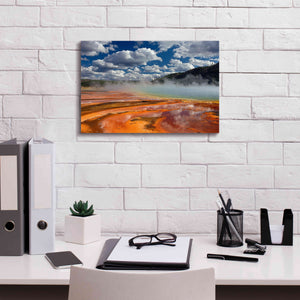 'Prismatic Springs' by Mike Jones, Giclee Canvas Wall Art,18 x 12