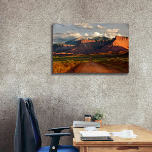 'Rt 128 Vastle Valley' by Mike Jones, Giclee Canvas Wall Art,40 x 26