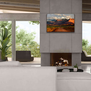 'Rt 128 Vastle Valley' by Mike Jones, Giclee Canvas Wall Art,40 x 26