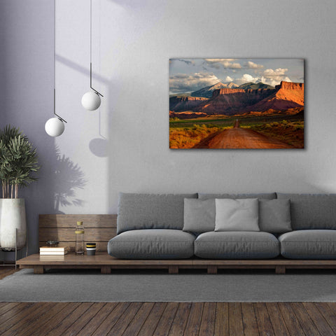 Image of 'Rt 128 Vastle Valley' by Mike Jones, Giclee Canvas Wall Art,60 x 40