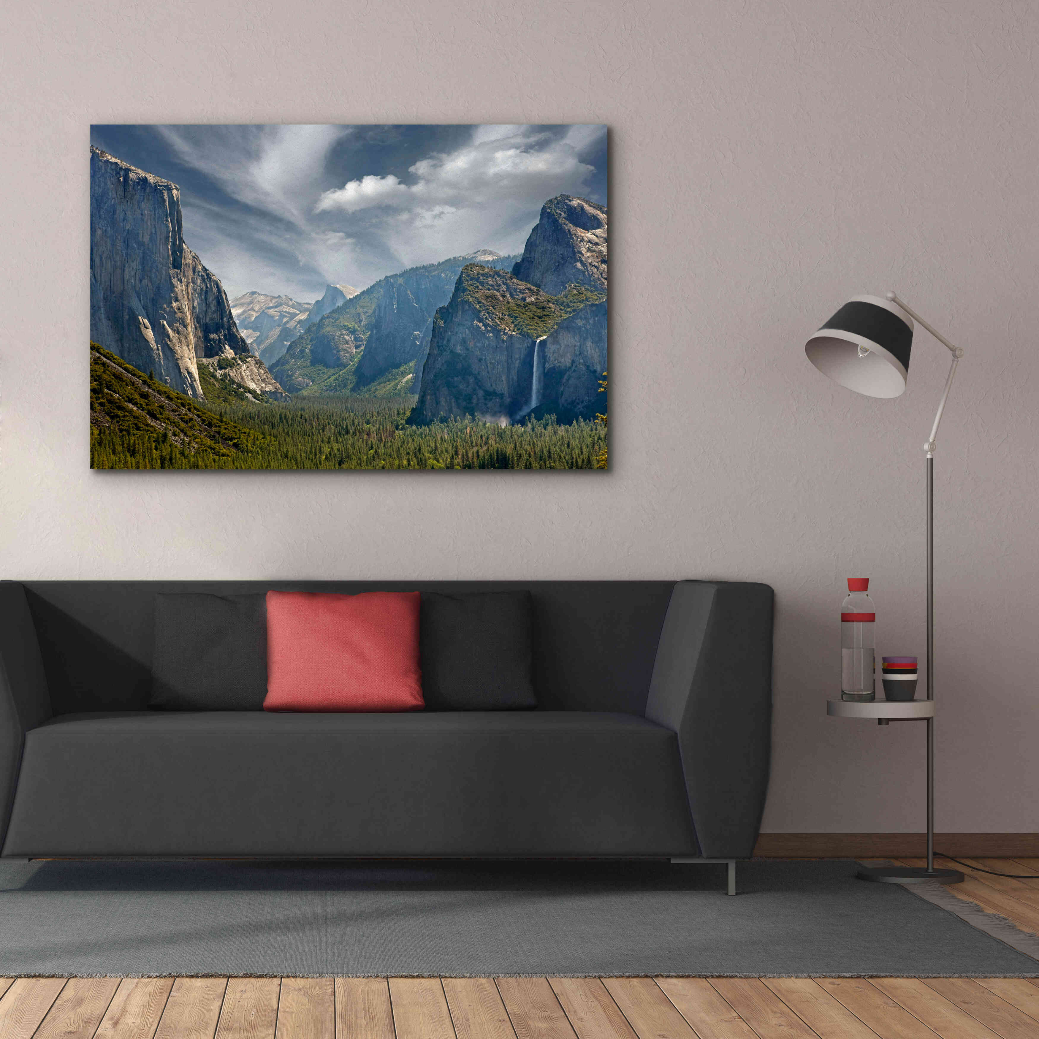 'Tunnel View' by Mike Jones, Giclee Canvas Wall Art,60 x 40