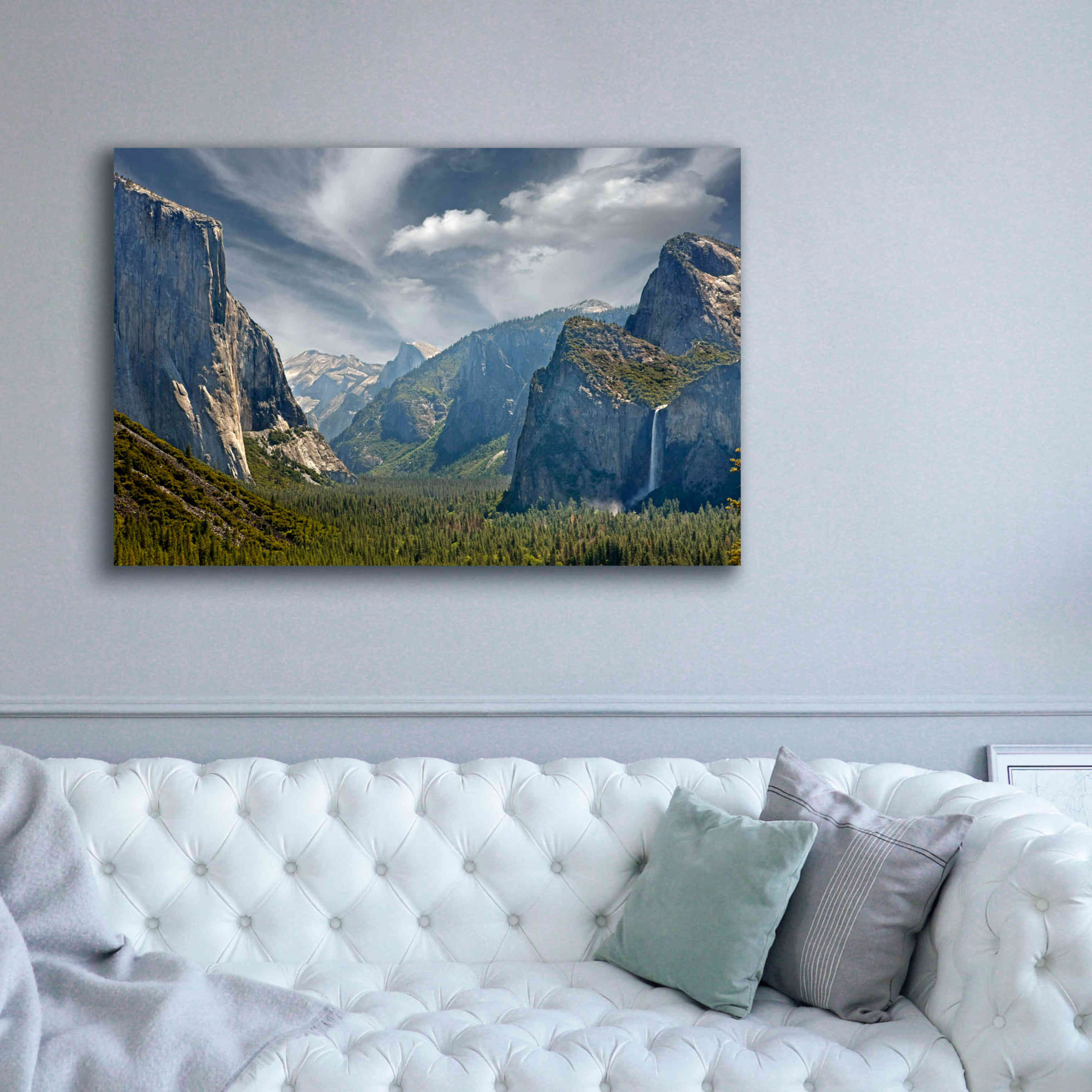 'Tunnel View' by Mike Jones, Giclee Canvas Wall Art,60 x 40