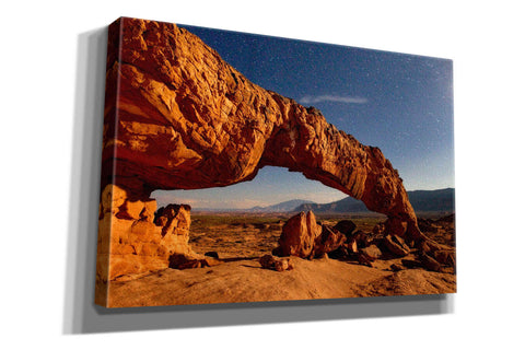 Image of 'Utah Sunset Arch' by Mike Jones, Giclee Canvas Wall Art