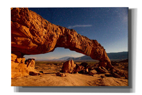 Image of 'Utah Sunset Arch' by Mike Jones, Giclee Canvas Wall Art
