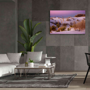 'White Sands Dusk' by Mike Jones, Giclee Canvas Wall Art,60 x 40