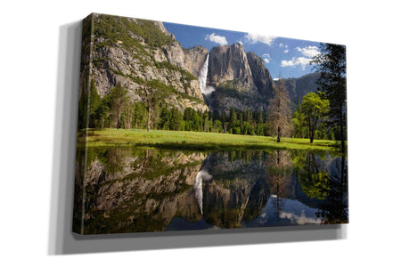 'Yosemite Falls Reflection' by Mike Jones, Giclee Canvas Wall Art