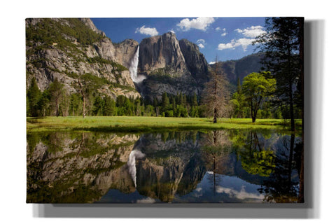 Image of 'Yosemite Falls Reflection' by Mike Jones, Giclee Canvas Wall Art