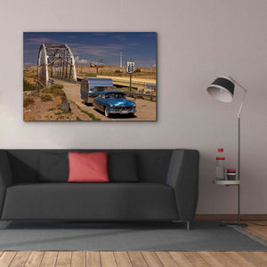 'Albaquerque Rt Rio Puerco Bridge' by Mike Jones, Giclee Canvas Wall Art,60 x 40
