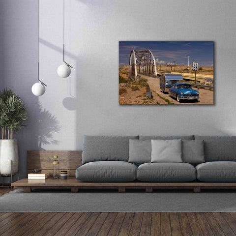 Image of 'Albaquerque Rt Rio Puerco Bridge' by Mike Jones, Giclee Canvas Wall Art,60 x 40