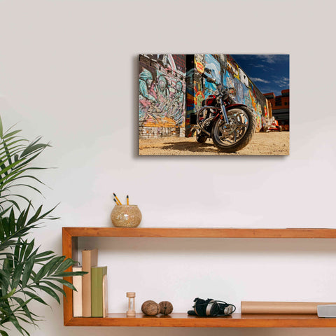 Image of 'Boise Freak Alley 2' by Mike Jones, Giclee Canvas Wall Art,18 x 12