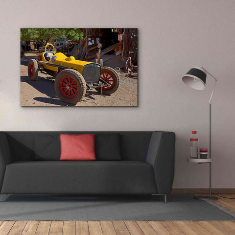 Image of 'Gold King Mine Race Car' by Mike Jones, Giclee Canvas Wall Art,60 x 40