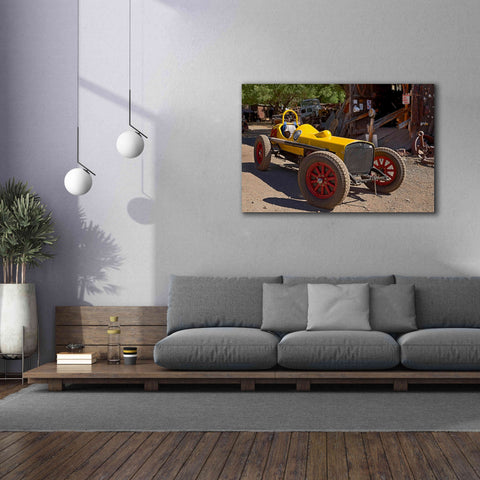 Image of 'Gold King Mine Race Car' by Mike Jones, Giclee Canvas Wall Art,60 x 40