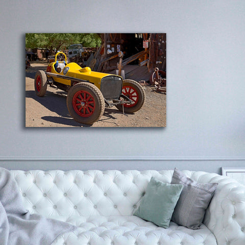 Image of 'Gold King Mine Race Car' by Mike Jones, Giclee Canvas Wall Art,60 x 40