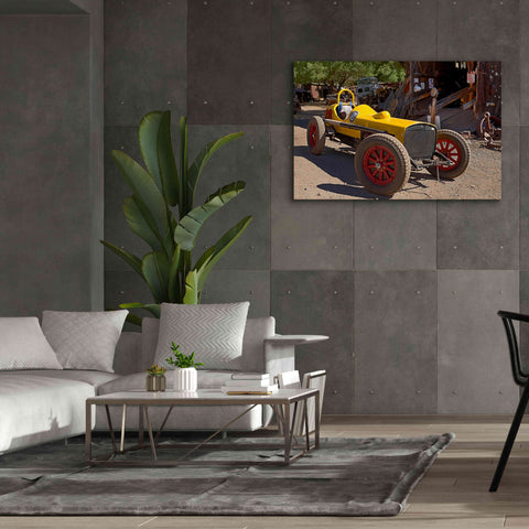 Image of 'Gold King Mine Race Car' by Mike Jones, Giclee Canvas Wall Art,60 x 40