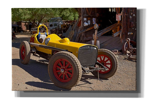Image of 'Gold King Mine Race Car' by Mike Jones, Giclee Canvas Wall Art