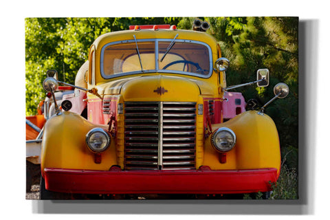 Image of 'Gold King Mine Yellow Truck' by Mike Jones, Giclee Canvas Wall Art