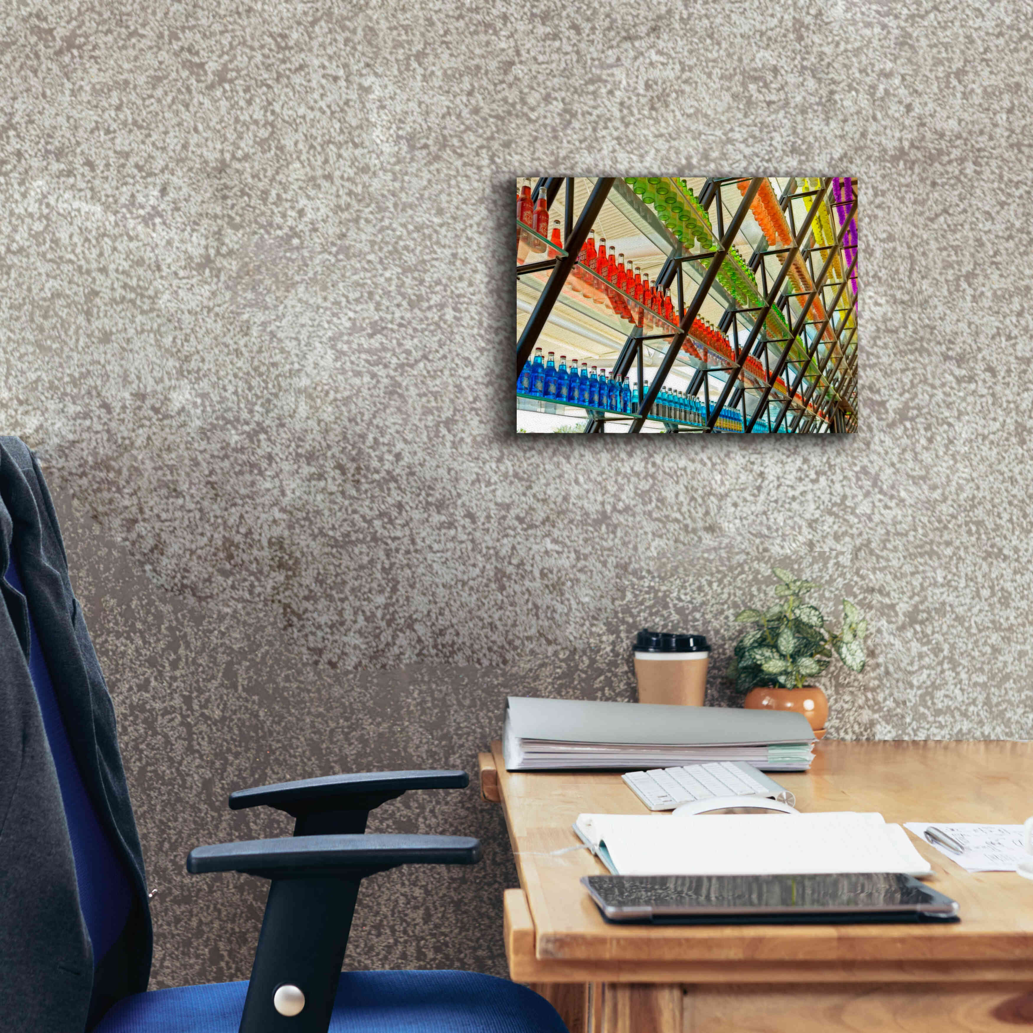 'OKC Pops Rt' by Mike Jones, Giclee Canvas Wall Art,16 x 12