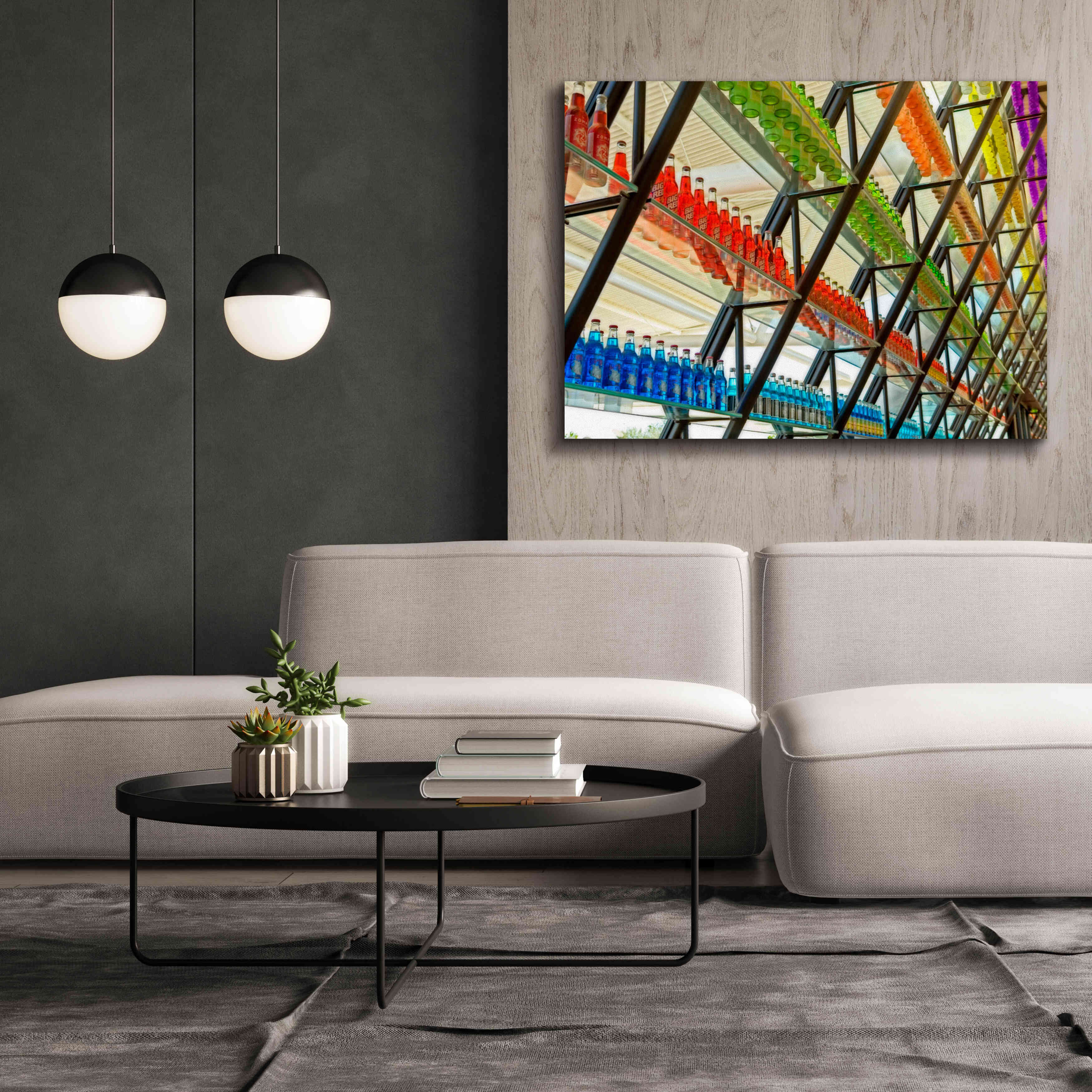 'OKC Pops Rt' by Mike Jones, Giclee Canvas Wall Art,54 x 40