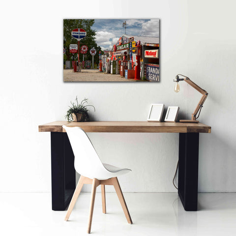 Image of 'Route 66 Cuba Missouri 2' by Mike Jones, Giclee Canvas Wall Art,40 x 26
