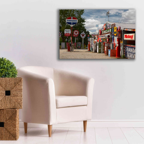 Image of 'Route 66 Cuba Missouri 2' by Mike Jones, Giclee Canvas Wall Art,40 x 26
