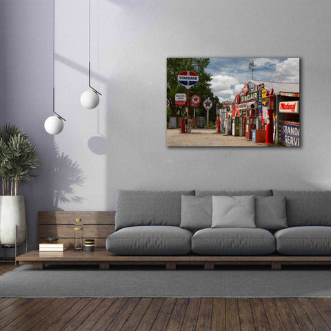Image of 'Route 66 Cuba Missouri 2' by Mike Jones, Giclee Canvas Wall Art,60 x 40