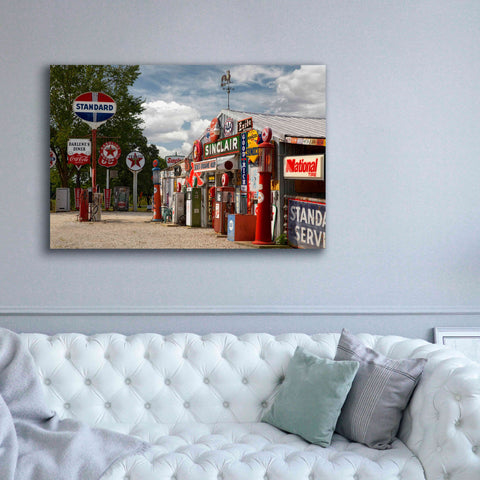 Image of 'Route 66 Cuba Missouri 2' by Mike Jones, Giclee Canvas Wall Art,60 x 40