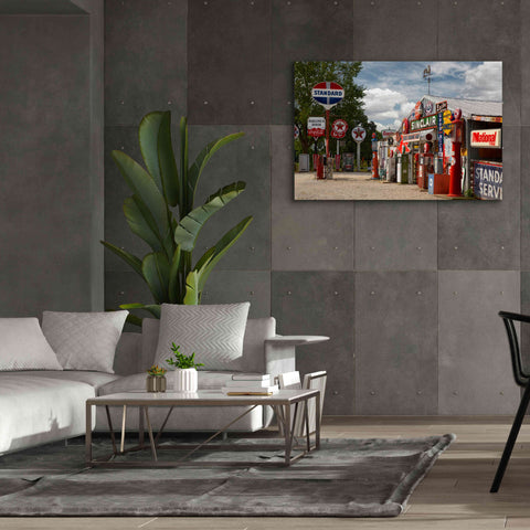 Image of 'Route 66 Cuba Missouri 2' by Mike Jones, Giclee Canvas Wall Art,60 x 40